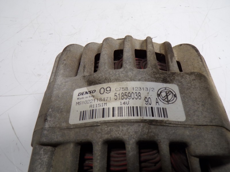 Recambio de alternador para fiat panda (319) 1.2 cat referencia OEM IAM 51859038 51859038 