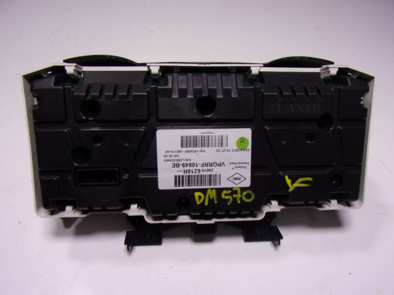 Recambio de cuadro instrumentos para renault clio iv 1.5 dci diesel fap referencia OEM IAM  248106218R 