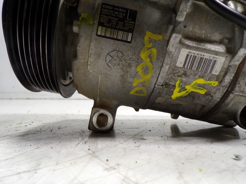 Recambio de compresor aire acondicionado para nissan qashqai (j11) acenta referencia OEM IAM 92600HV80A 92600HV80A 