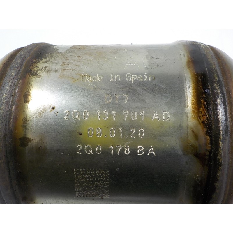 Recambio de catalizador para audi a1 sportback (gba) 1.0 tfsi referencia OEM IAM 2Q0254504G 2Q0131690B 2Q0131690B