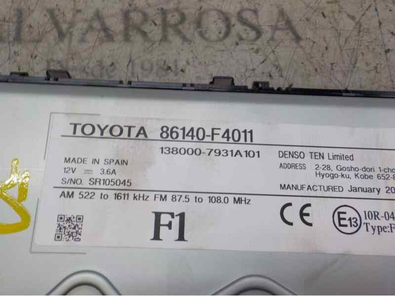 Recambio de pantalla multifuncion para toyota c-hr hybrid active referencia OEM IAM 86140F4011 86140F4011 13800007931A101