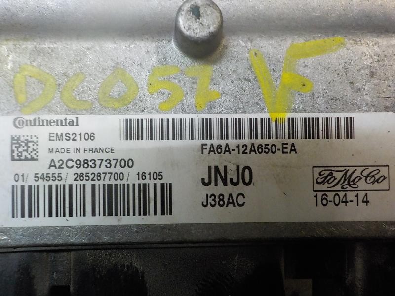 Recambio de centralita motor uce para ford fiesta (ccn) trend referencia OEM IAM 2014497 FA6A12A650EA A2C98373700