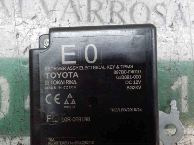 Recambio de modulo electronico para toyota c-hr hybrid active referencia OEM IAM 897B0F4010 897B0F4010 61B891000