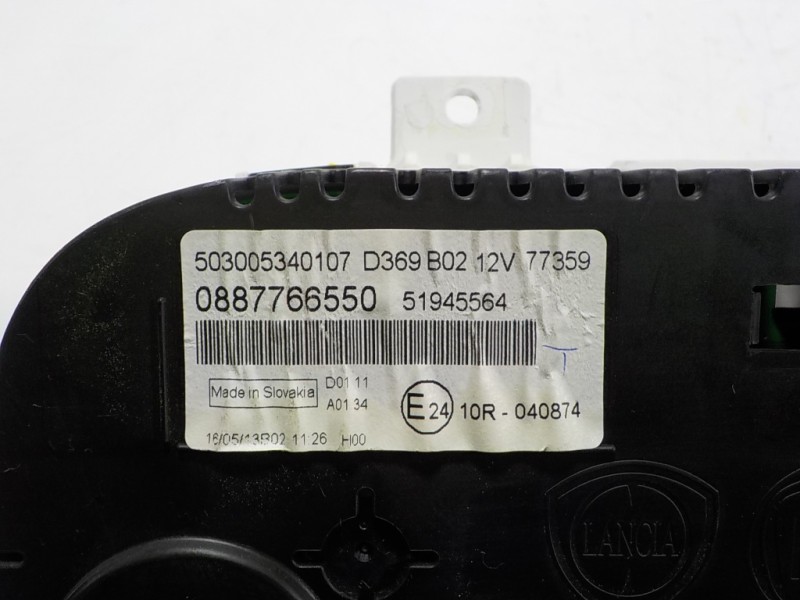 Recambio de cuadro instrumentos para fiat panda (319) 1.2 cat referencia OEM IAM 51945564 887766550 