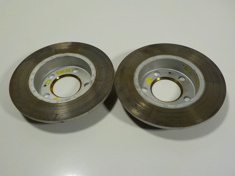 Recambio de disco freno trasero para audi a1 sportback (gba) 1.0 tfsi referencia OEM IAM 2Q0615601H  