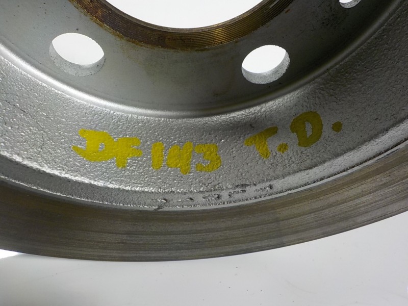 Recambio de disco freno trasero para audi a1 sportback (gba) 1.0 tfsi referencia OEM IAM 2Q0615601H  