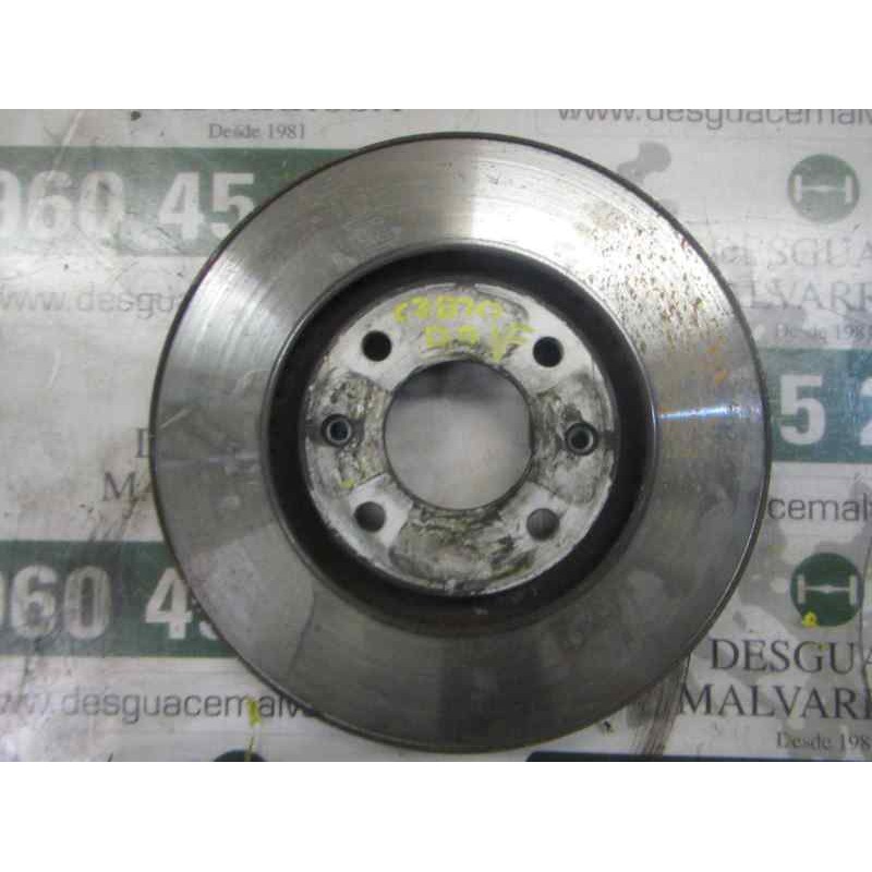 Recambio de disco freno delantero para peugeot 207 1.4 16v vti referencia OEM IAM 1618862780  