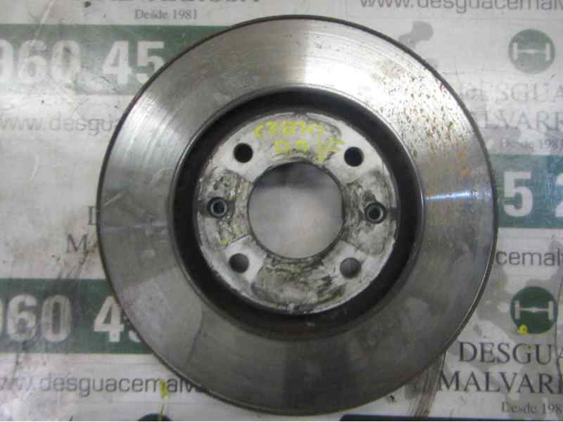 Recambio de disco freno delantero para peugeot 207 1.4 16v vti referencia OEM IAM 1618862780  