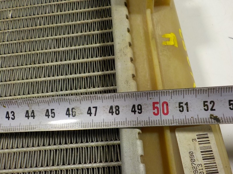 Recambio de radiador agua para fiat panda (319) 1.2 cat referencia OEM IAM 51939068 518927090 