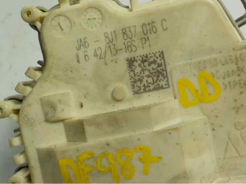 Recambio de cerradura puerta delantera derecha para audi a1 (8xk) 1.6 tdi referencia OEM IAM 8J1837016C 8J1837016C 