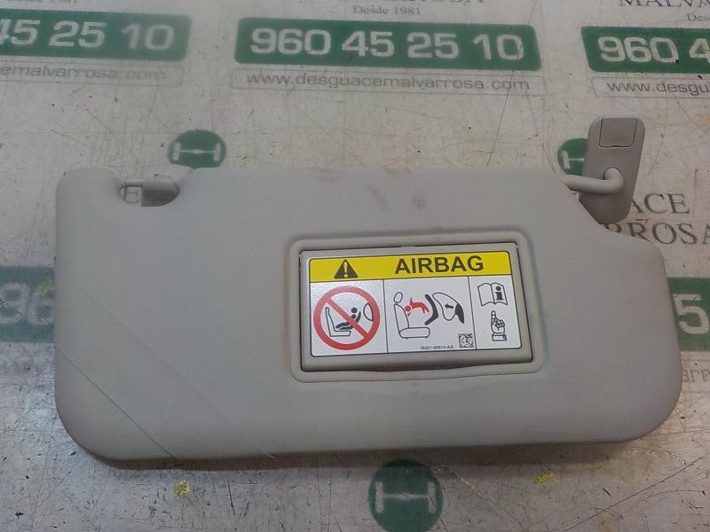 Recambio de parasol derecho para ford fiesta (ccn) trend referencia OEM IAM 2019032  