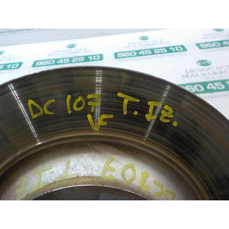 Recambio de disco freno trasero para peugeot 407 2.0 16v hdi cat (rhr / dw10bted4) referencia OEM IAM   