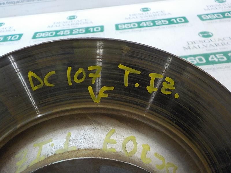 Recambio de disco freno trasero para peugeot 407 2.0 16v hdi cat (rhr / dw10bted4) referencia OEM IAM   