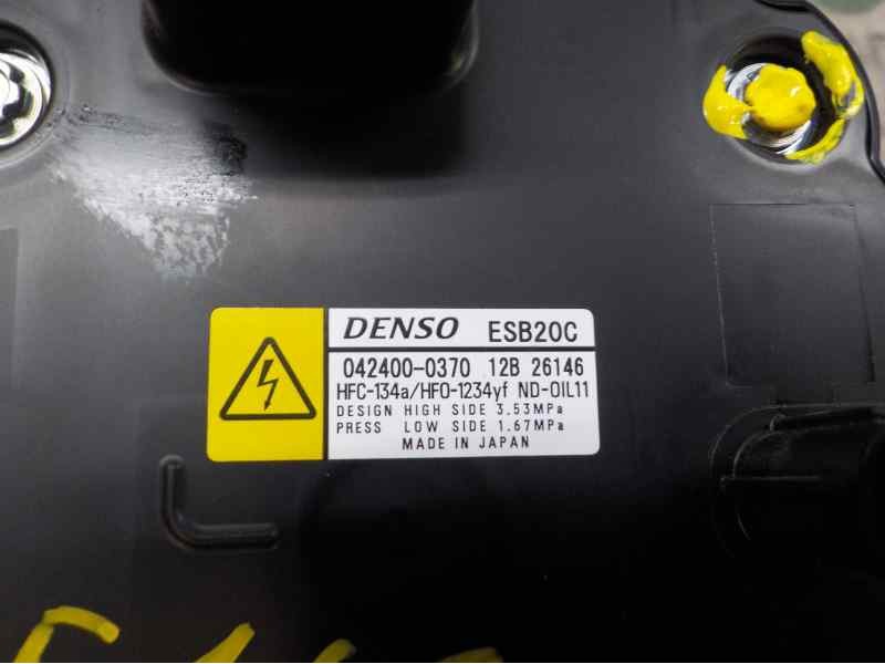 Recambio de compresor aire acondicionado para toyota c-hr hybrid active referencia OEM IAM 8837047092 0424000370 0424000370