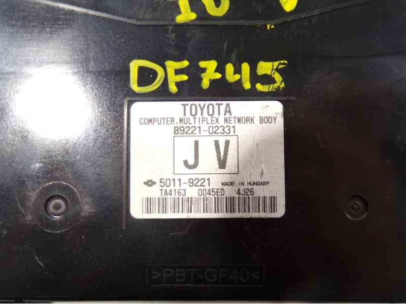 Recambio de modulo electronico para toyota auris 1.8 16v cat (híbrido) referencia OEM IAM   