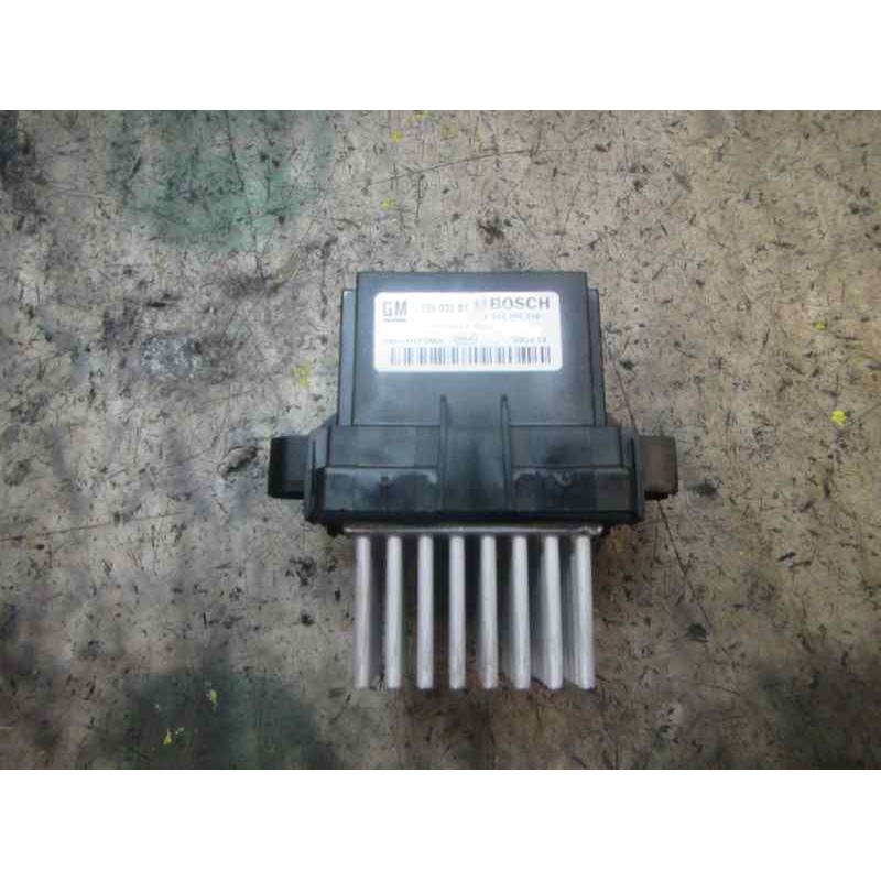 Recambio de resistencia calefaccion para opel insignia berlina excellence referencia OEM IAM 13598091  