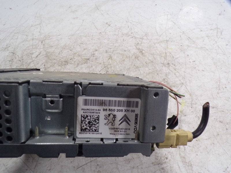 Recambio de sistema audio / radio cd para peugeot 308 1.6 16v hdi referencia OEM IAM  9665020500 