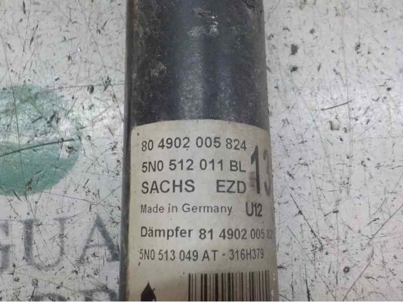 Recambio de amortiguador trasero izquierdo para volkswagen tiguan (5n2) 2.0 tdi referencia OEM IAM 5N0513049AT 5N0512011BL 