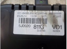 Recambio de cuadro instrumentos para skoda fabia (5j2 ) 1.2 12v referencia OEM IAM 5J0920811G 5J0920811G  2