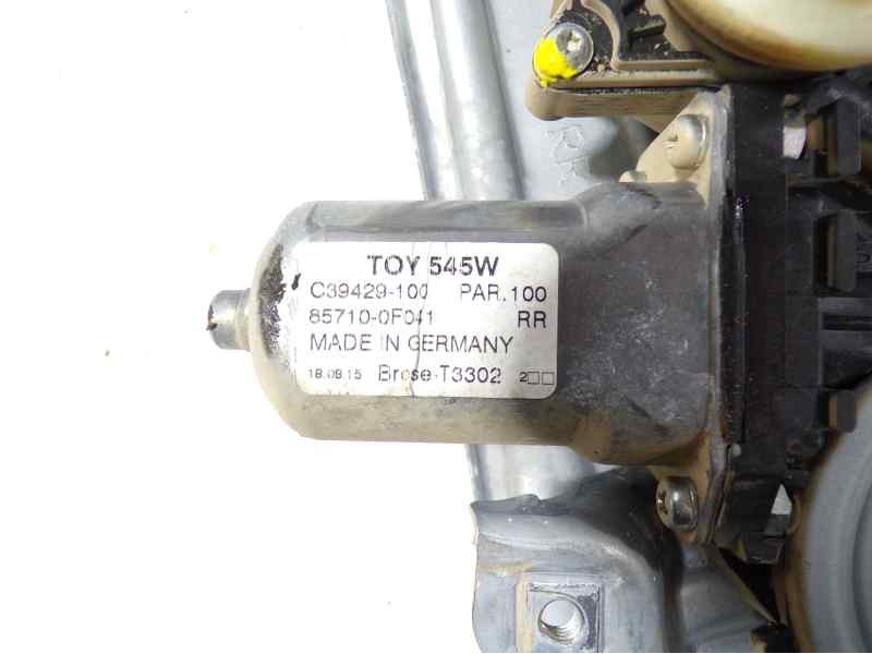 Recambio de elevalunas trasero derecho para toyota verso 1.6 d-4d cat referencia OEM IAM 698300F041 857100F041 