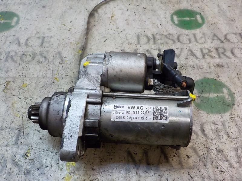 Recambio de motor arranque para skoda fabia (5j2 ) 1.2 12v referencia OEM IAM 02T911023R 02T911024 