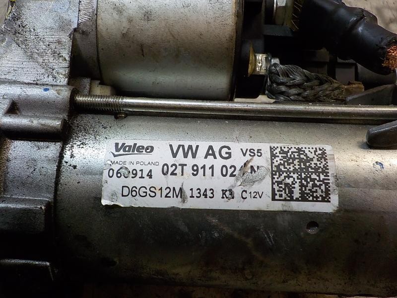 Recambio de motor arranque para skoda fabia (5j2 ) 1.2 12v referencia OEM IAM 02T911023R 02T911024 