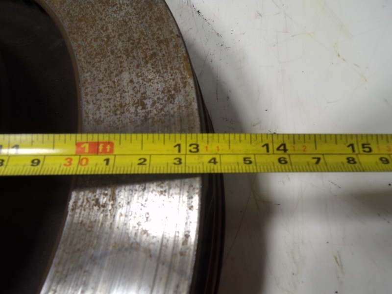 Recambio de disco freno trasero para ford mustang 2.3 ecoboost cat referencia OEM IAM 2380630  