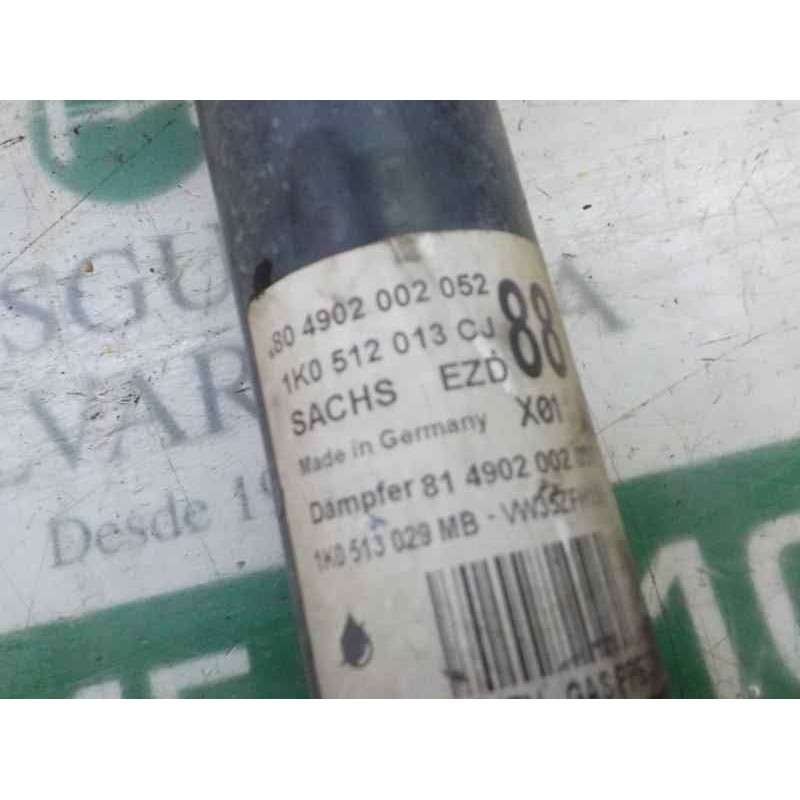 Recambio de amortiguador trasero derecho para volkswagen scirocco (138) r-line bmt referencia OEM IAM 1K0513029MB 1K0512013CJ 