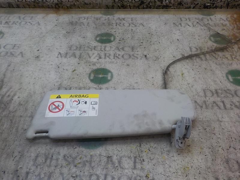 Recambio de parasol derecho para skoda fabia (5j2 ) 1.2 12v referencia OEM IAM 5J1857552AD2F4  