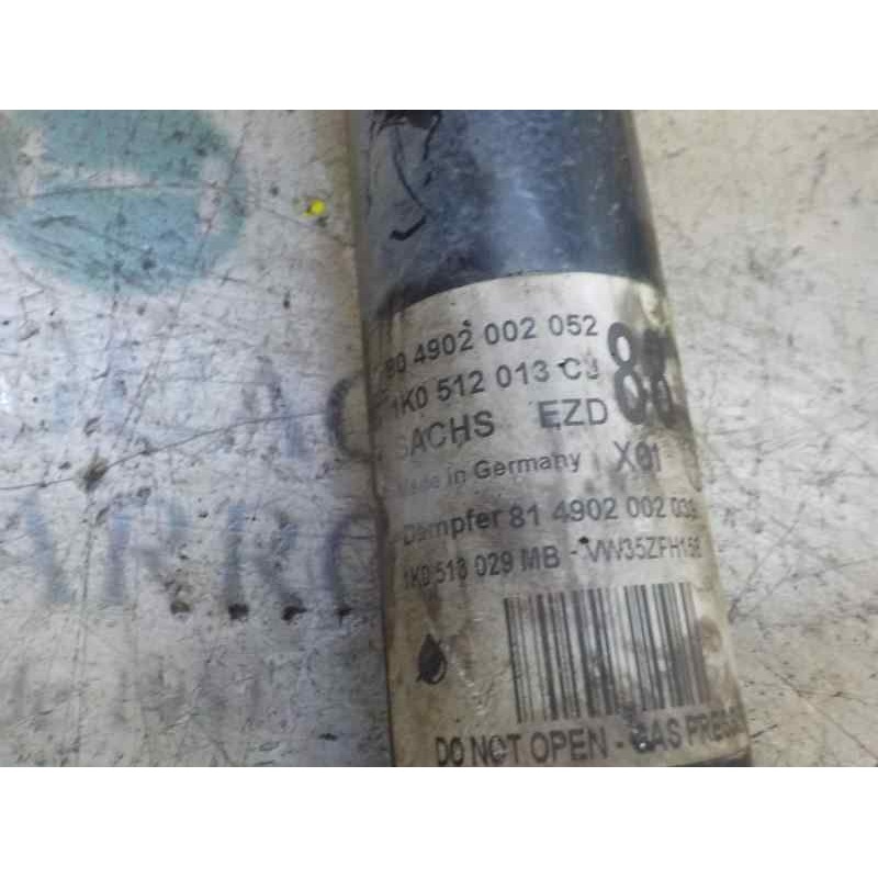 Recambio de amortiguador trasero izquierdo para volkswagen scirocco (138) r-line bmt referencia OEM IAM 1K0513029MB 1K0512013CJ 