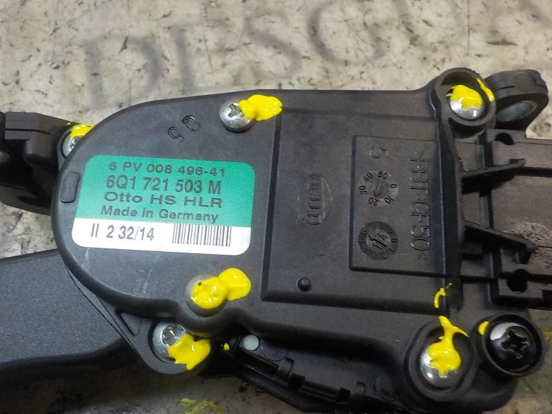Recambio de potenciometro pedal para skoda fabia (5j2 ) 1.2 12v referencia OEM IAM 6Q1721503M 6Q1721503M 