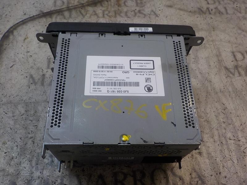 Recambio de sistema audio / radio cd para skoda fabia (5j2 ) 1.2 12v referencia OEM IAM 5J0035161G 5J0035161G 