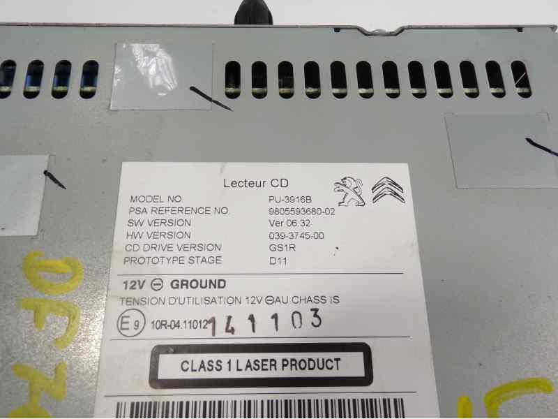 Recambio de sistema audio / radio cd para peugeot 308 1.2 12v e-thp referencia OEM IAM   