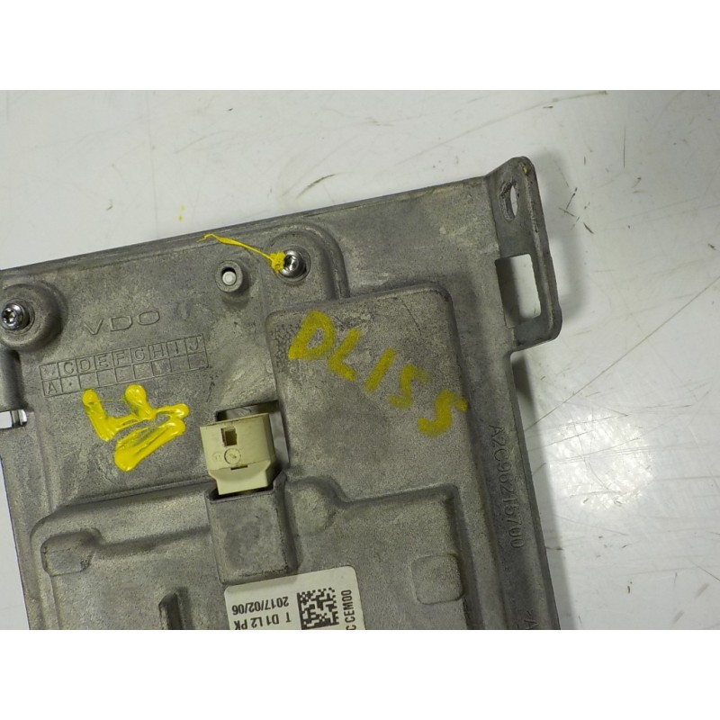 Recambio de pantalla multifuncion para peugeot 208 1.6 blue-hdi fap referencia OEM IAM 9812046980 981204698001 