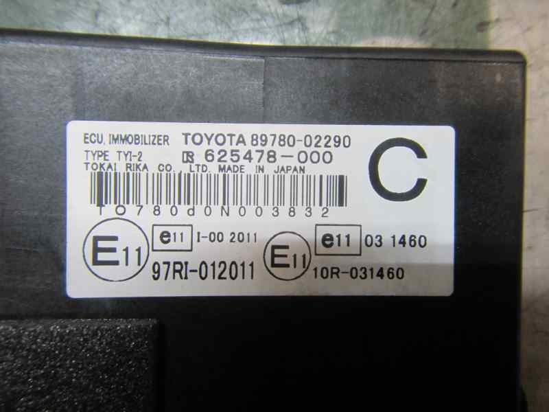 Recambio de modulo electronico para toyota auris 1.4 turbodiesel cat referencia OEM IAM 8978002290 8978002290 