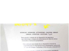 Recambio de parasol izquierdo para opel combo d 1.3 16v cdti referencia OEM IAM    2