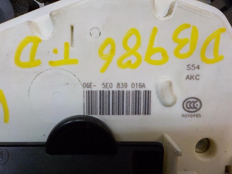 Recambio de cerradura puerta trasera derecha para skoda octavia combi (5e5) style referencia OEM IAM 5E0839016A 5E0839016A 