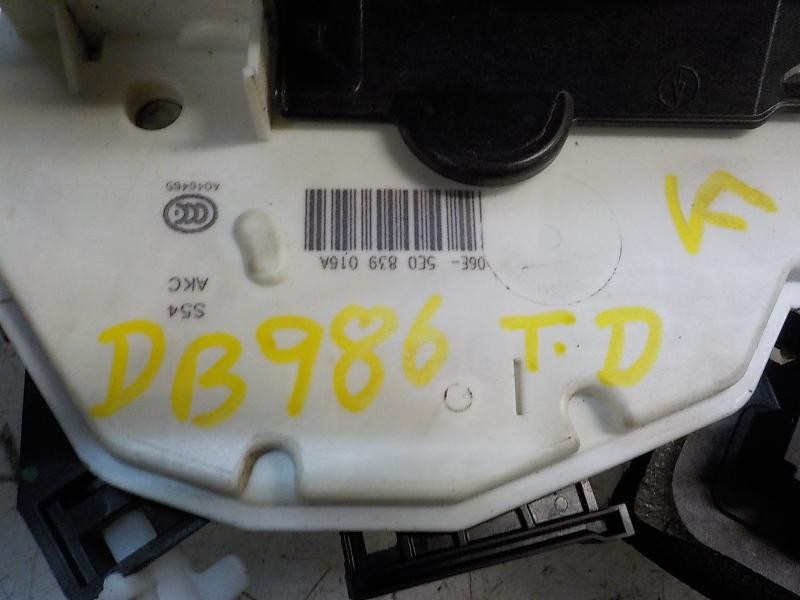 Recambio de cerradura puerta trasera derecha para skoda octavia combi (5e5) style referencia OEM IAM 5E0839016A 5E0839016A 