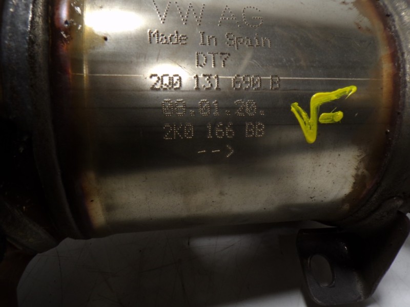 Recambio de catalizador para audi a1 sportback (gba) 1.0 tfsi referencia OEM IAM 2Q0254504G 2Q0131690B 