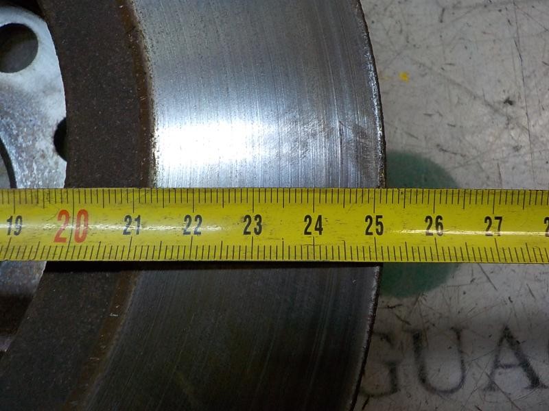 Recambio de disco freno trasero para skoda octavia combi (5e5) style referencia OEM IAM 1K0615601AB  