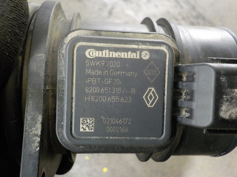 Recambio de caudalimetro para renault kangoo 1.5 dci diesel fap referencia OEM IAM 8200651315 8200651315B H8200655623