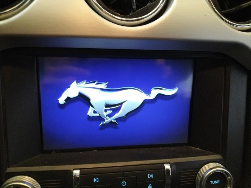 Recambio de pantalla multifuncion para ford mustang 2.3 ecoboost cat referencia OEM IAM 1925017 HR3T14G370KFA 