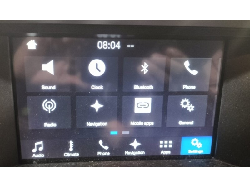 Recambio de pantalla multifuncion para ford mustang 2.3 ecoboost cat referencia OEM IAM 1925017 HR3T14G370KFA 