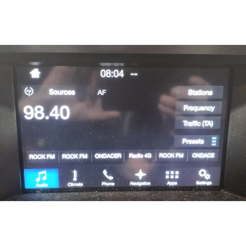 Recambio de pantalla multifuncion para ford mustang 2.3 ecoboost cat referencia OEM IAM 1925017 HR3T14G370KFA 