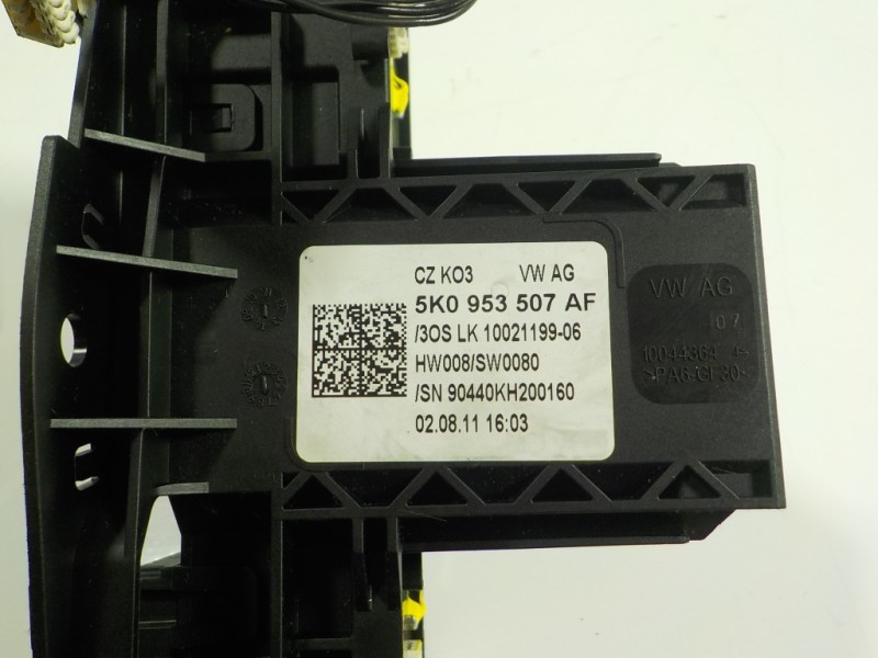 Recambio de mando intermitentes para volkswagen golf vi (5k1) gtd referencia OEM IAM 5K0953513K9B9 5K0953507AF 