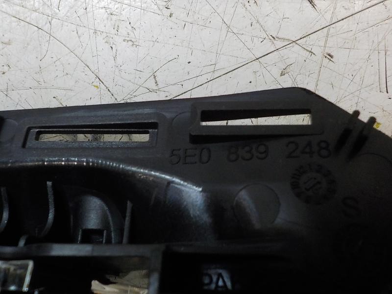 Recambio de maneta interior trasera derecha para skoda octavia combi (5e5) style referencia OEM IAM  5E0839248 