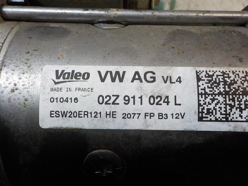 Recambio de motor arranque para skoda octavia combi (5e5) style referencia OEM IAM 02Z911024L 02Z911024L 