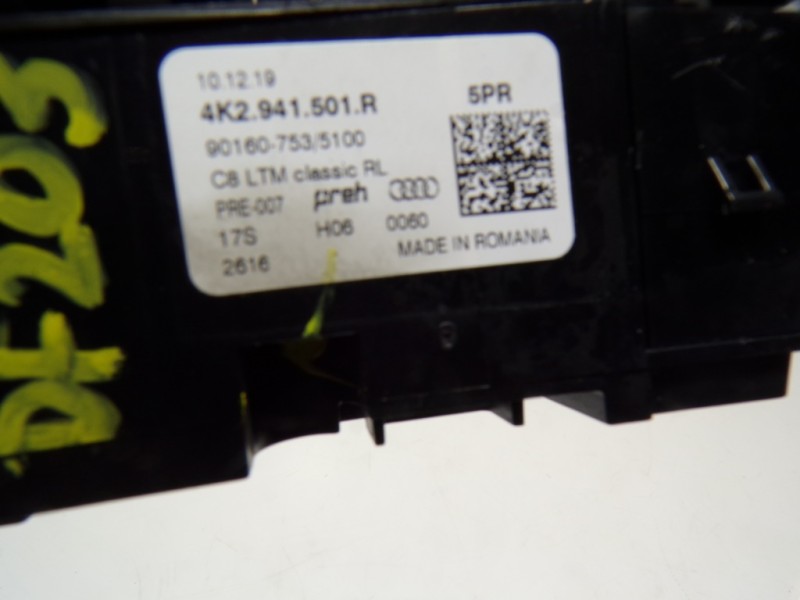 Recambio de mando luces para audi a1 sportback (gba) 1.0 tfsi referencia OEM IAM 4K2941501R 4K2941501R 