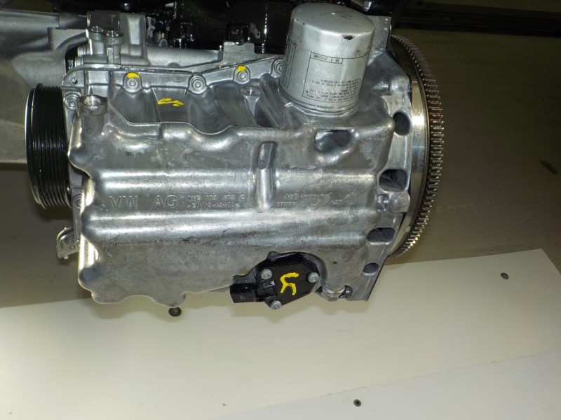 Recambio de motor completo para audi a1 sportback (gba) 1.0 tfsi referencia OEM IAM 04C100032P DKJ 