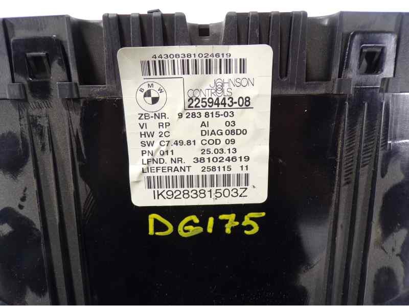 Recambio de cuadro instrumentos para bmw x1 (e84) sdrive 18d referencia OEM IAM 62109316127 225944308 381024619